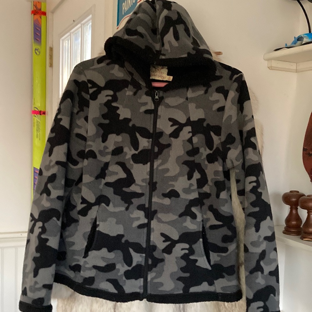 Camo Fleece Hoodie